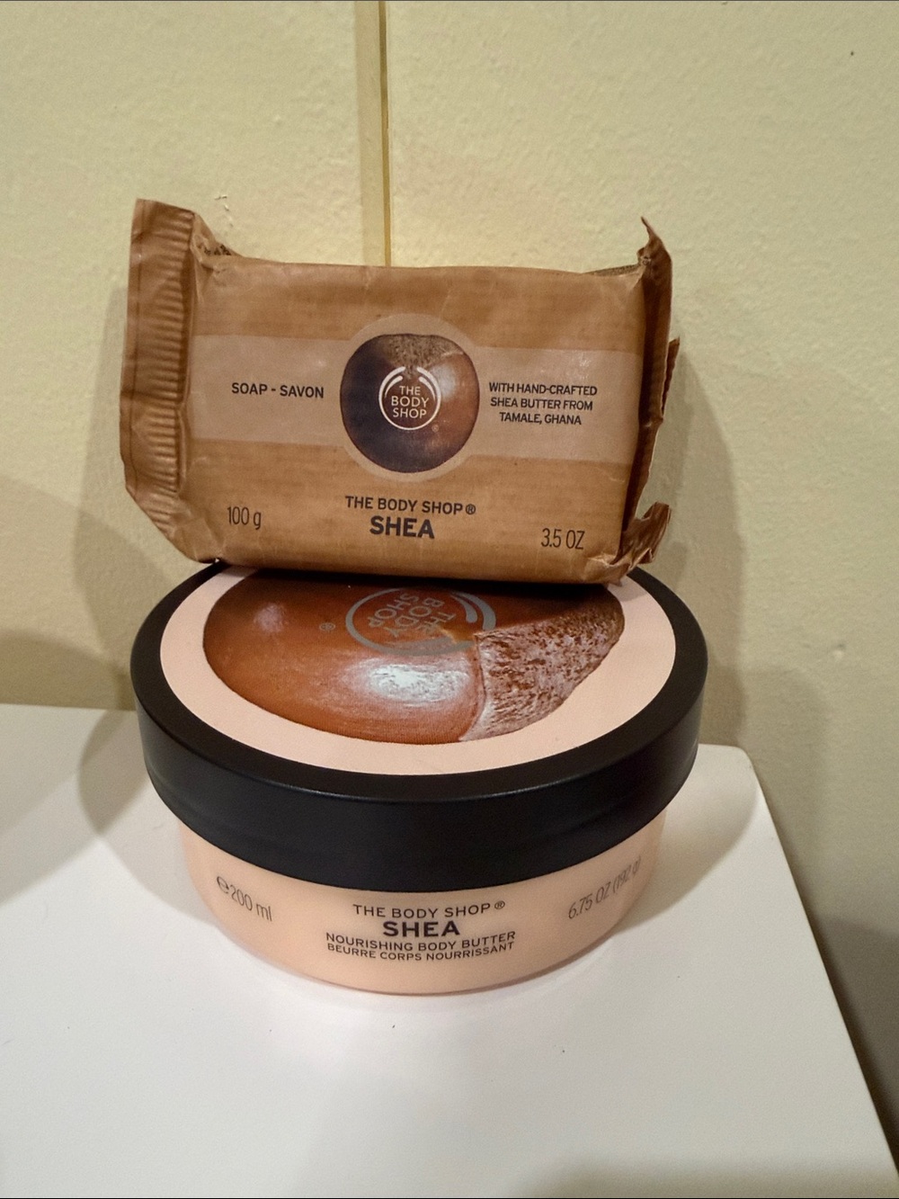 The Body Shop Shea Body Butter & Soap